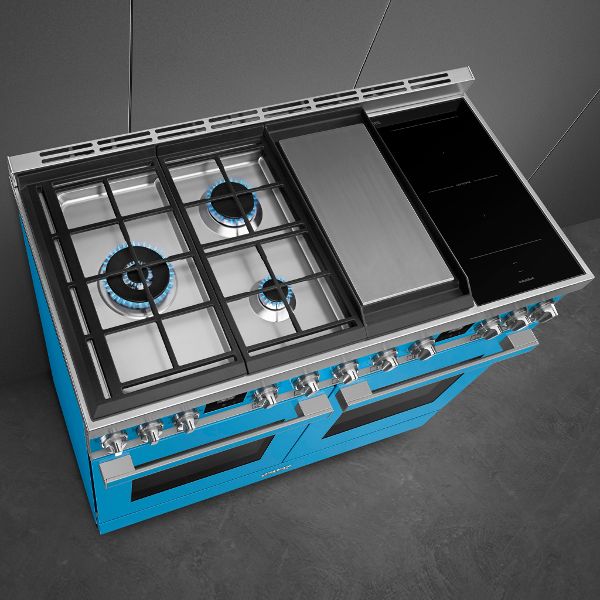 Cookers with mixed hob